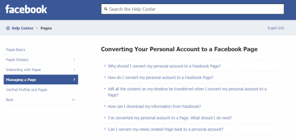 Why I converted my personal Facebook profile to a business page